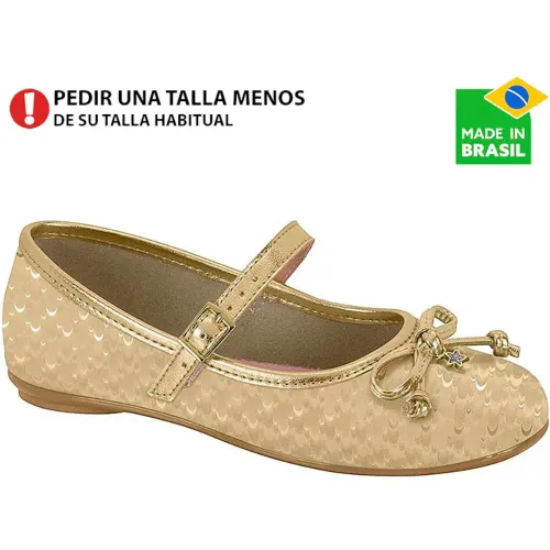 MOLEKINHA Dorado de Niña modelo Ballerina Niñas 2502 dorados sintéticos niña 2025111919472487027 Sintético Pvc