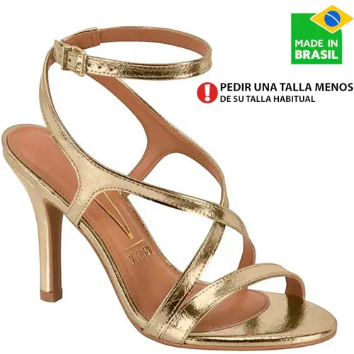 VIZZANO Dorado de Mujer modelo Sandalia Fiesta Mujer 6249 dorados sintéticos mujer 2025111921402324724 Sintético Pvc