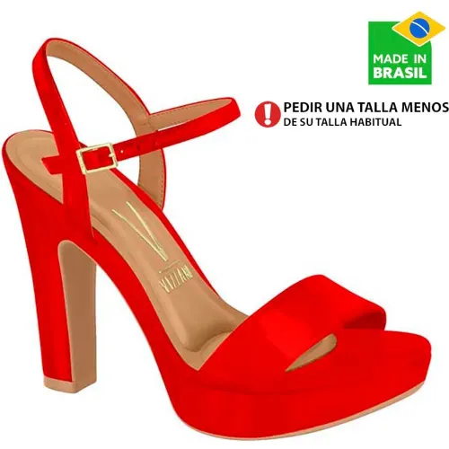 VIZZANO Rojo de Mujer modelo Sandalia Mujer 6292 rojos rojas roja sintéticos mujer 2025111921402324949 Sintético Pvc