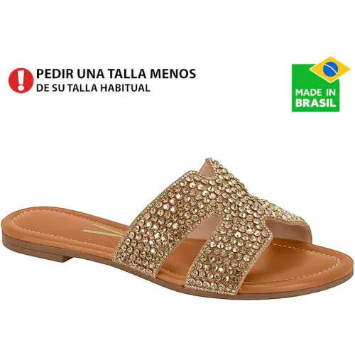 VIZZANO Dorado de Mujer modelo Sandalia Flat Mujer 6371 dorados sintéticos mujer 2025111921402325048 Sintético Pvc