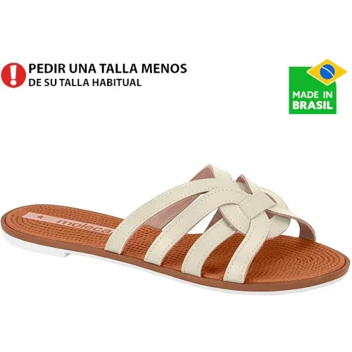 MOLECA Blanco de Mujer modelo Sandalia Flat Mujer 5297.47 sintéticos mujer 2025111921402326077 Sintético Pvc