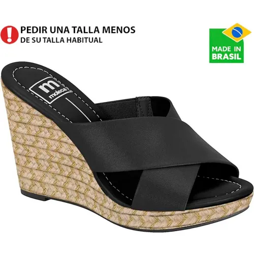 MOLECA Negro de Mujer modelo Sandalia Cuña Mujer 5411 negros sintéticos mujer 2025111921402326179 Sintético Pvc