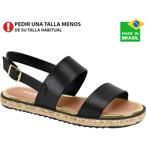 MOLECA Negro de Mujer modelo Sandalia Mujer 5413 negros sintéticos mujer 2025111921402326293 Sintético Pvc