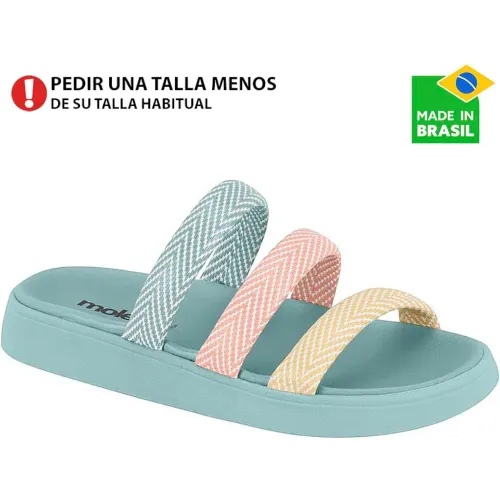 MOLECA Azul de Mujer modelo Sandalia Mujer 5469 azules sintéticos mujer 2025111921402326479 Sintético Pvc