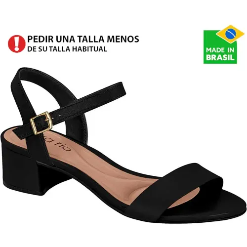 BEIRA RIO Negro de Mujer modelo Sandalia Mujer 8345 negros sintéticos mujer 2025111921410391686 Sintético Pvc