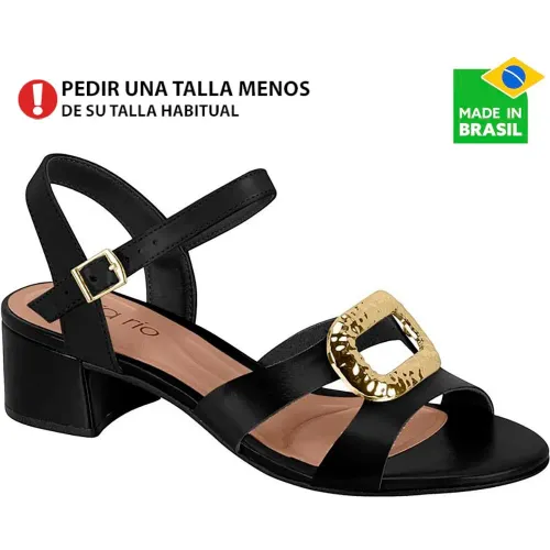 BEIRA RIO Negro de Mujer modelo Sandalia Mujer 8345 negros sintéticos mujer 2025111921410391785 Sintético Pvc