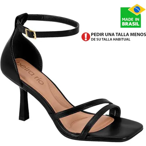 BEIRA RIO Negro de Mujer modelo Sandalia Mujer 8490 negros sintéticos mujer 2025111921410391941 Sintético Pvc