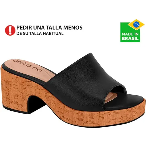 BEIRA RIO Negro de Mujer modelo Sandalia Mujer 8517 negros sintéticos mujer 2025111921410392103 Sintético Pvc