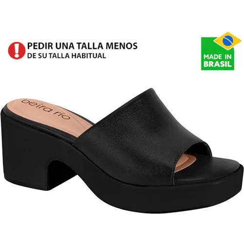 BEIRA RIO Negro de Mujer modelo Sandalia Mujer 8517 negros sintéticos mujer 2025111921410392178 Sintético Pvc