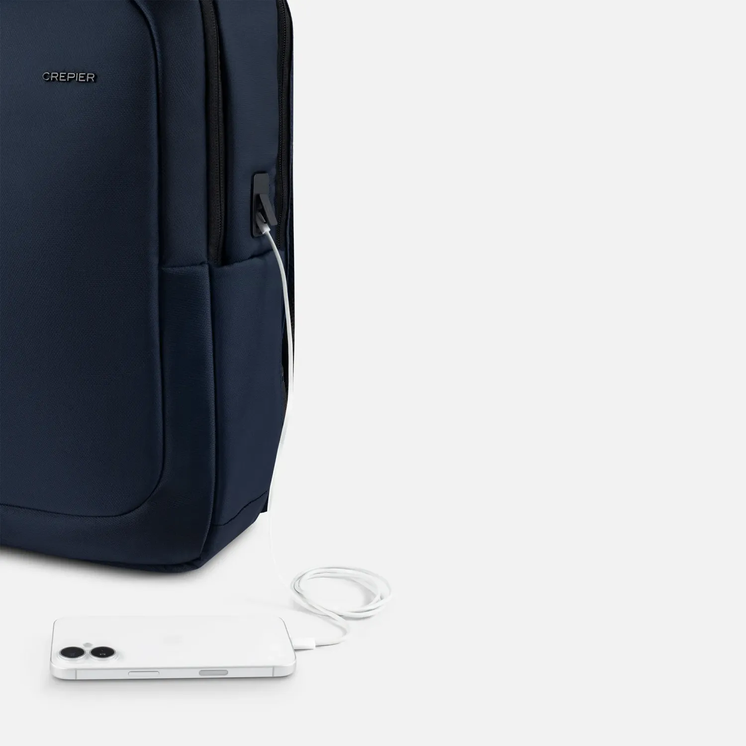 Mochila Crepier Hombre Stone Grande color azul | Platanitos