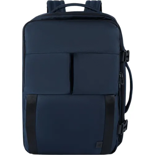 Mochila Crepier Viajera Unisex Burneo 3.0 Grande color azul | Platanitos