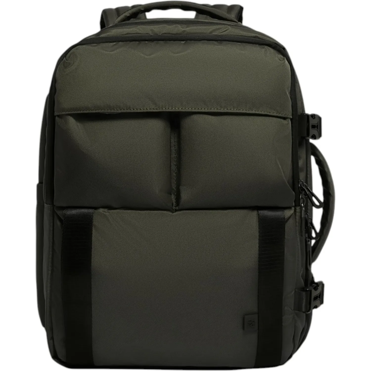 Mochila Crepier Viajera Unisex Burneo 3.0 Grande color verde | Platanitos