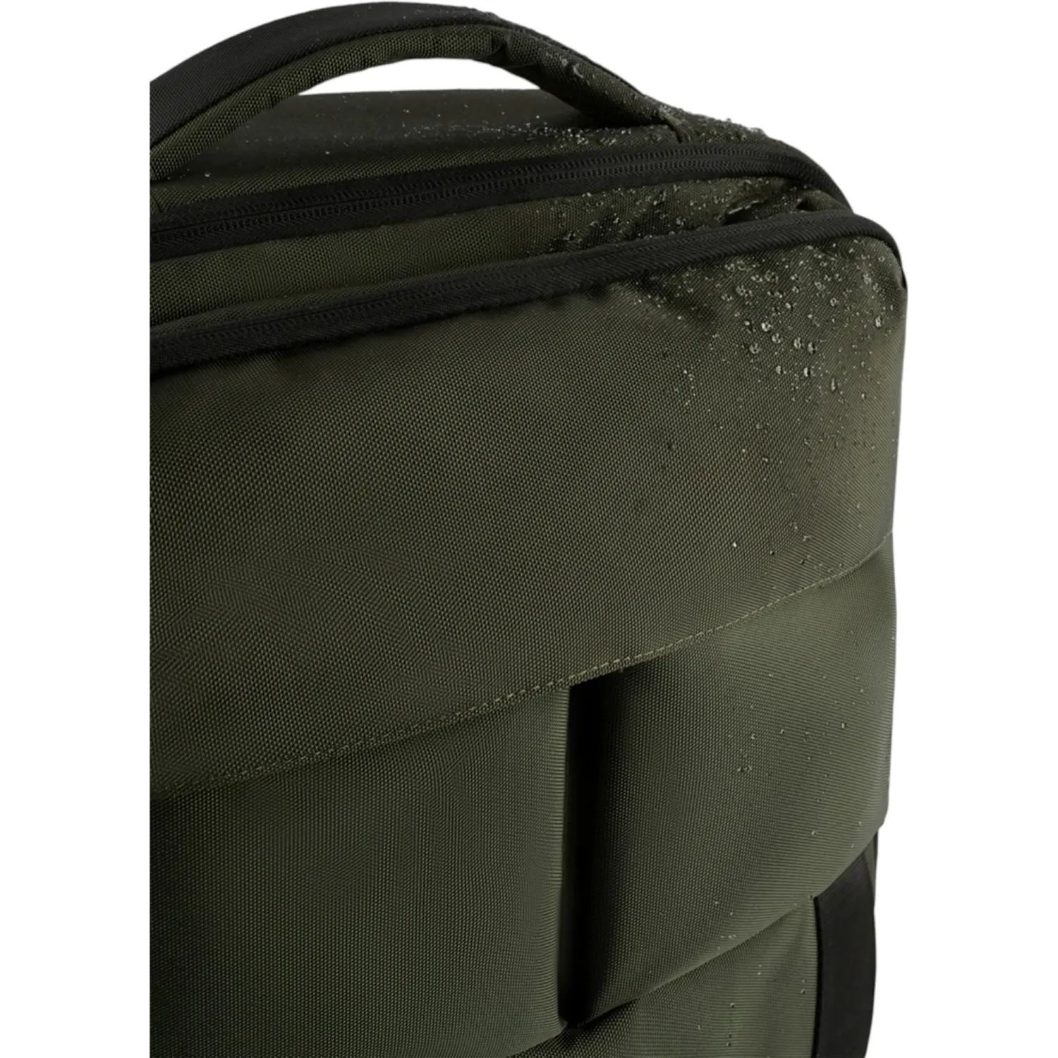 Mochila Crepier Viajera Unisex Burneo 3.0 Grande color verde | Platanitos