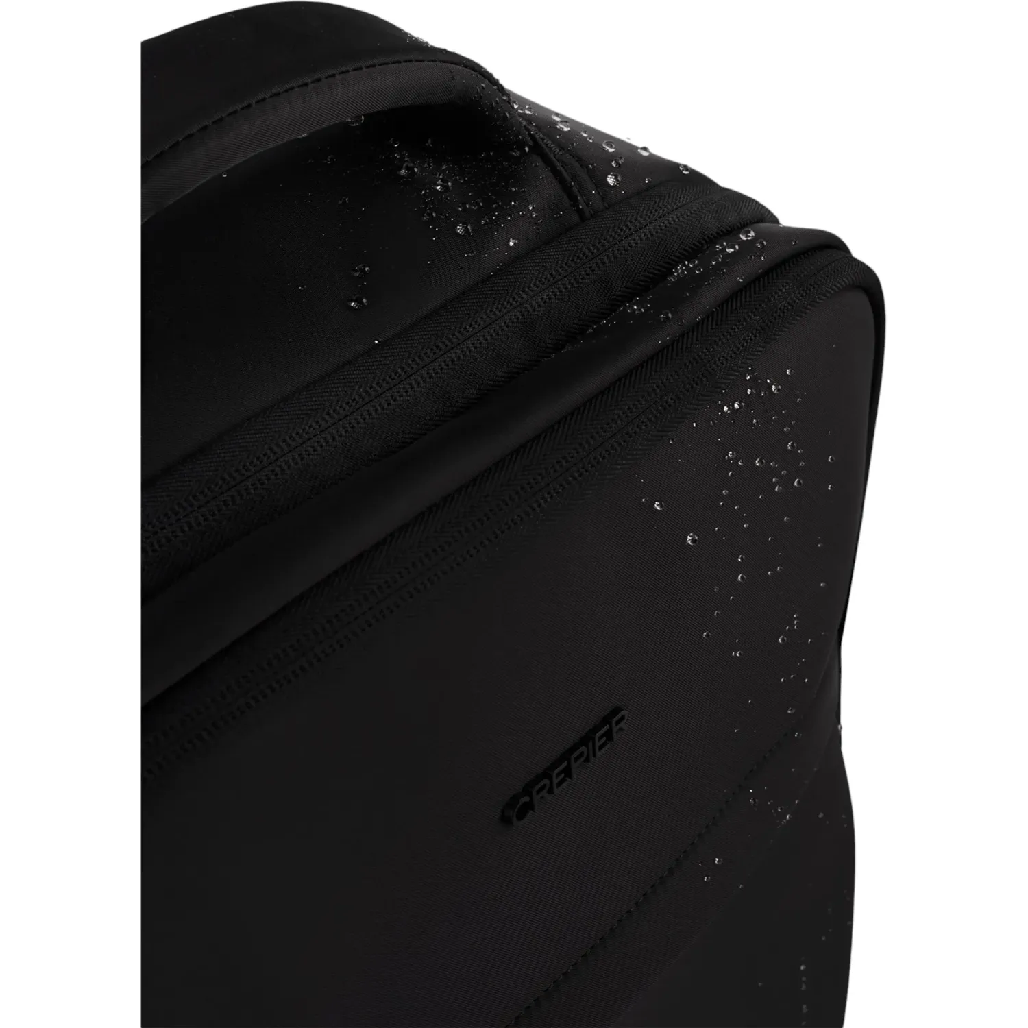 Mochila Crepier Viajera Unisex Dallas 2.0 Grande color negro | Platanitos