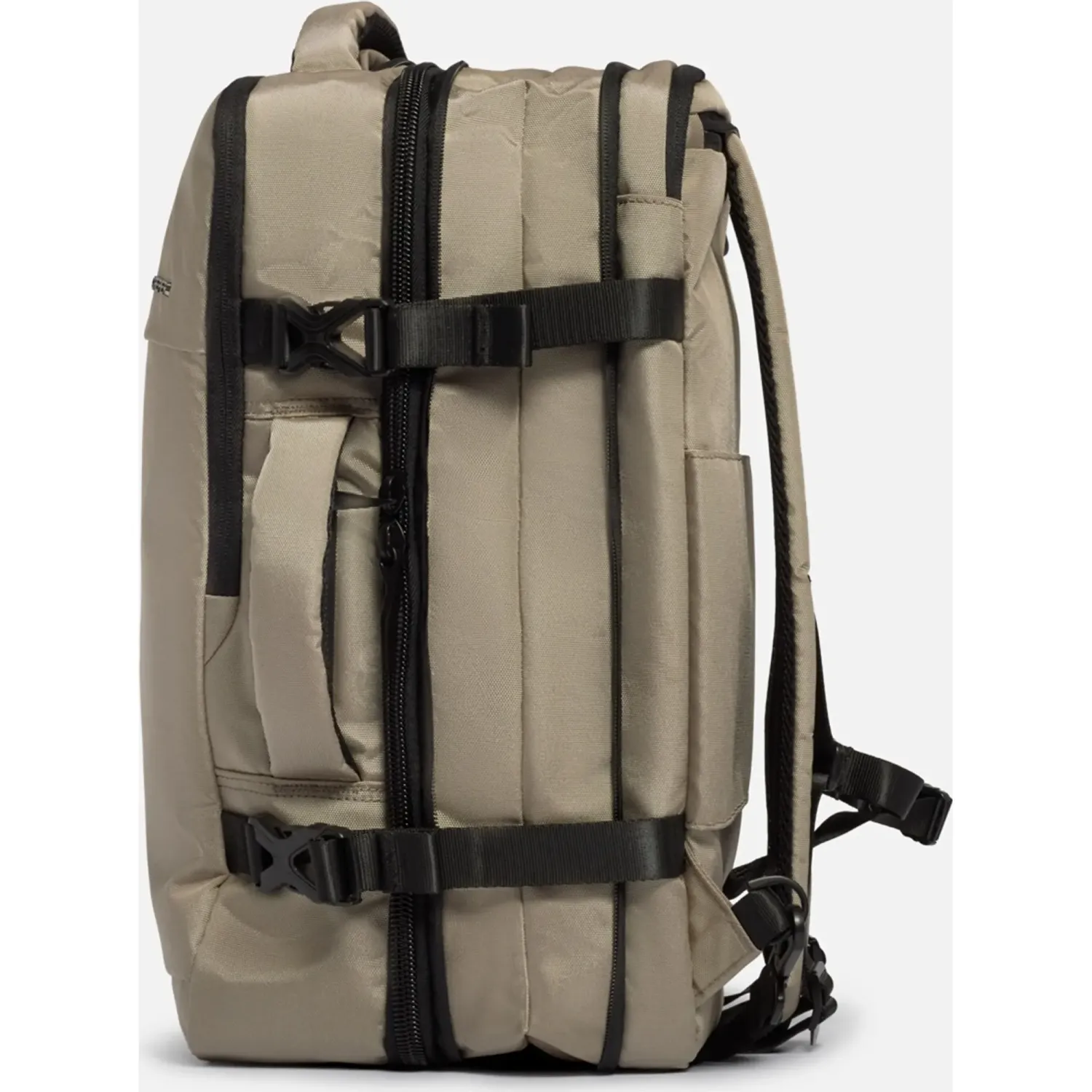 Mochila Crepier Viajera Unisex Preston 3.0 Grande color avena | Platanitos
