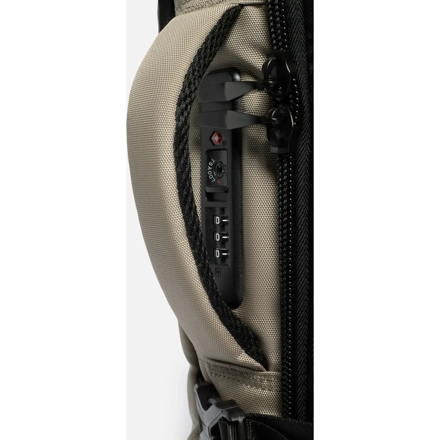 Mochila Crepier Viajera Unisex Preston 3.0 Grande color avena | Platanitos