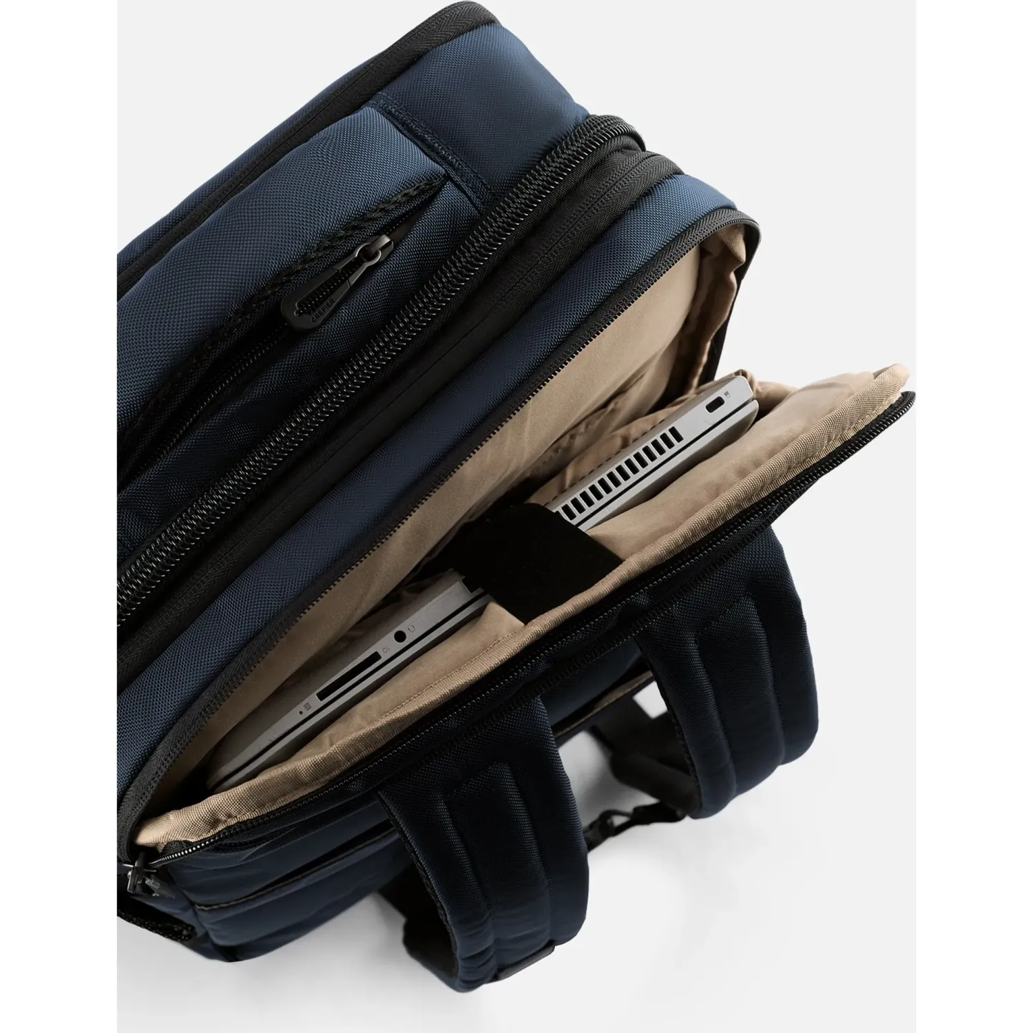 Mochila Crepier Viajera Unisex Preston 3.0 Grande color azul | Platanitos