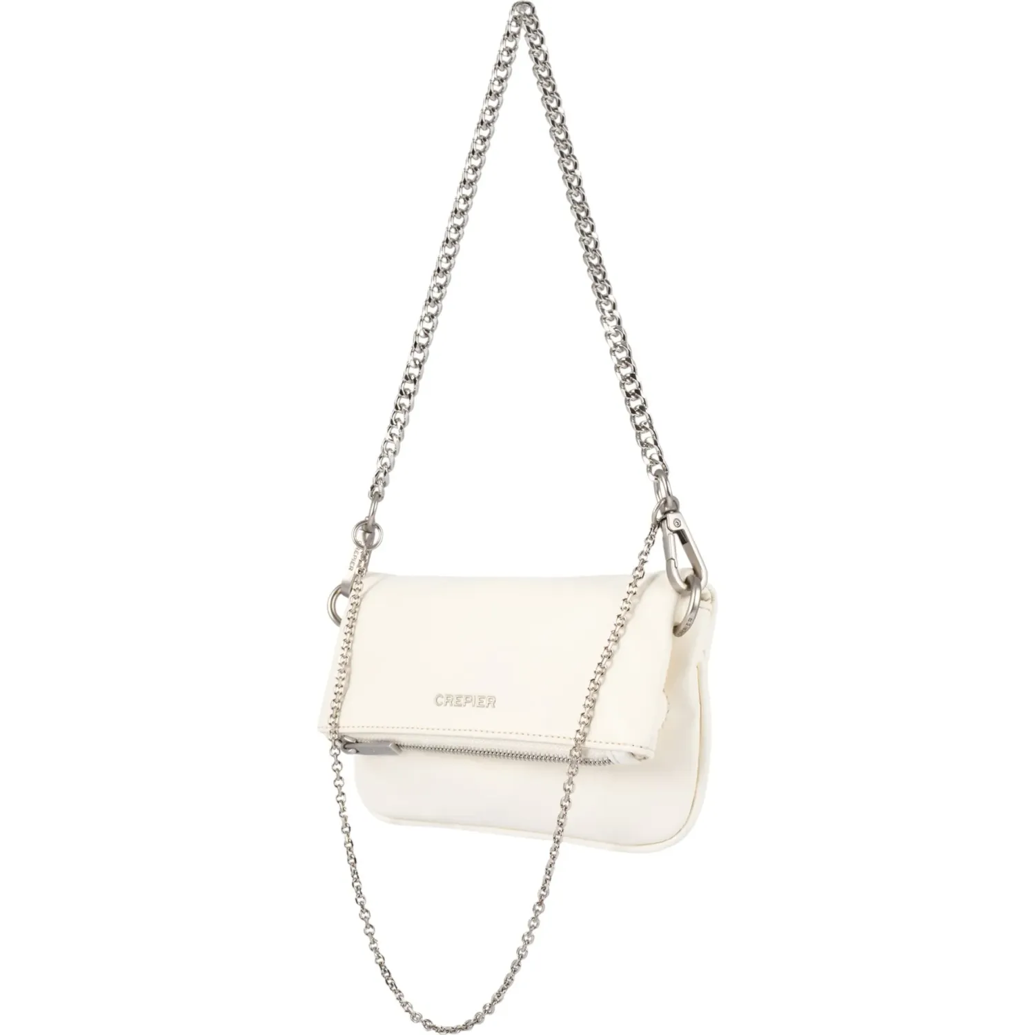 Crossbody Crepier Mujer Millie Chico color marfil | Platanitos