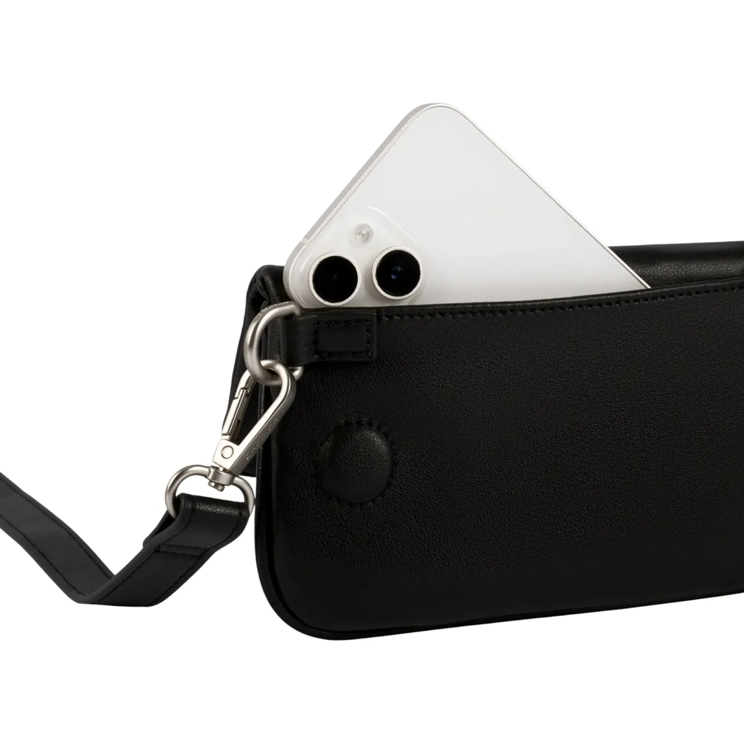 Crossbody Crepier Mujer Millie Chico color negro | Platanitos