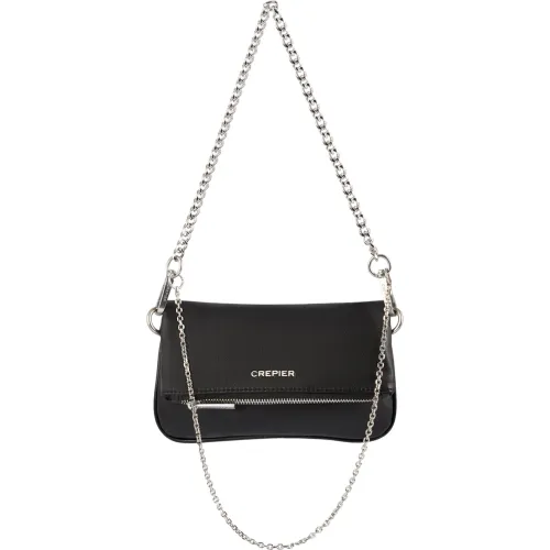 Crossbody Crepier Mujer Millie Chico color negro | Platanitos