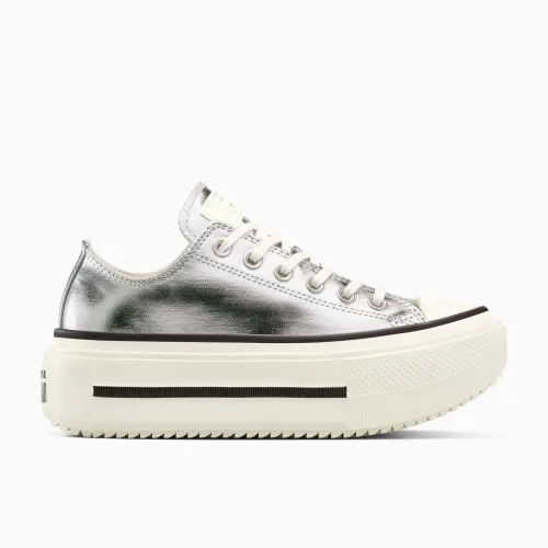 Converse Plateado de Hombre / Mujer modelo Zapatillas Urbanas Unisex Ct As Double Stack Platform Metallic plateados hombre 2025112015521371509 POLIESTER Caucho