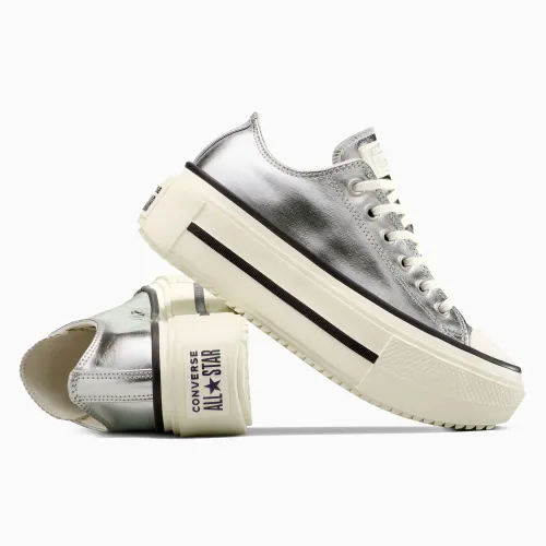 Converse Zapatillas Urbanas Unisex Ct As Double Stack Platform Metallic