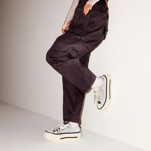 Converse Zapatillas Urbanas Unisex Ct As Double Stack Platform Metallic