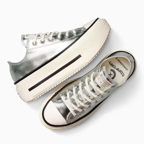 Converse Zapatillas Urbanas Unisex Ct As Double Stack Platform Metallic