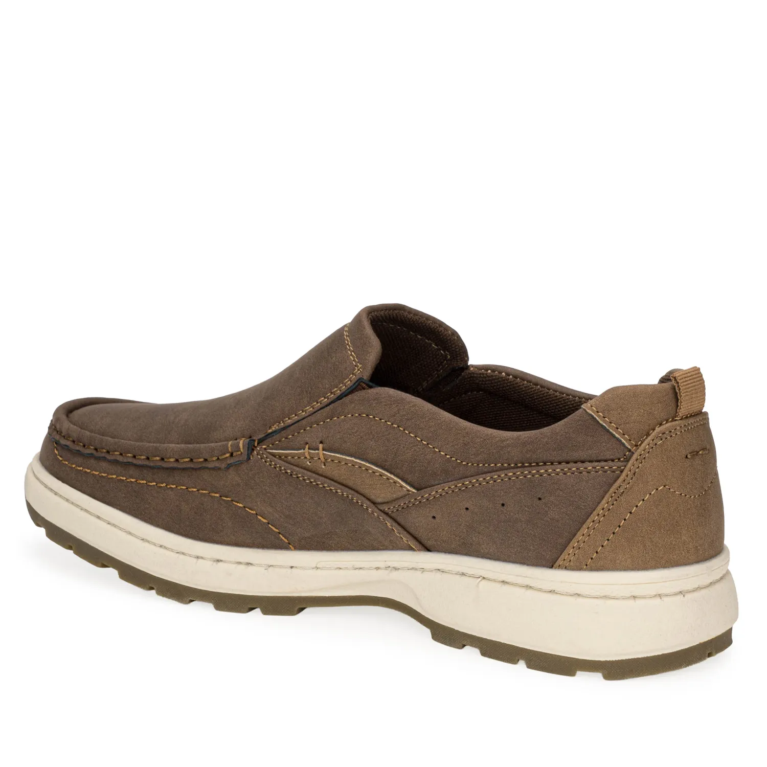 Mocasin Just4U Caballero M Ivan color marron | Platanitos