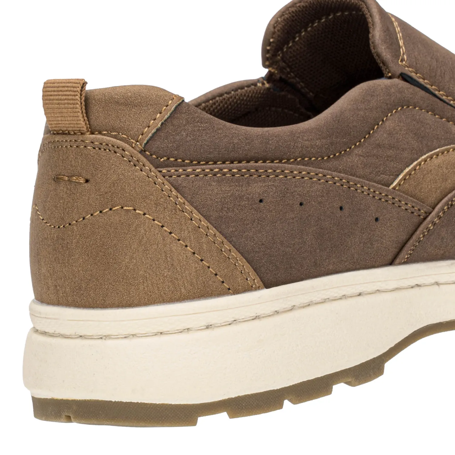 Mocasin Just4U Caballero M Ivan color marron | Platanitos
