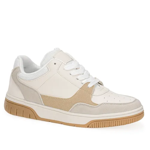 Zapatilla Just4U Caballero Z Daniel color blanco | Platanitos