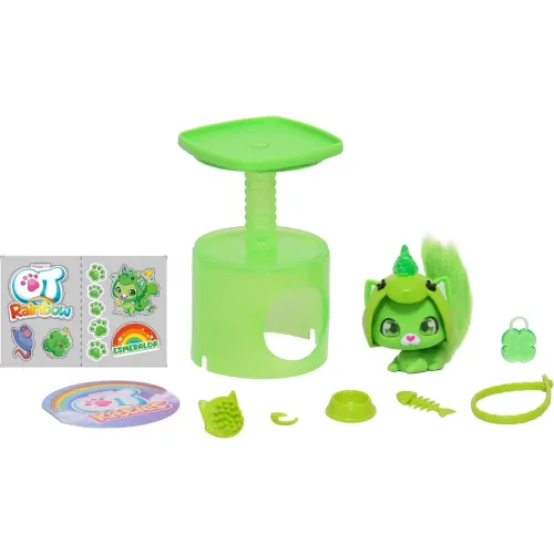 QT KITTIES Qt Rainbow Mini Figuras Sorpresa (Display 12 Unidades)