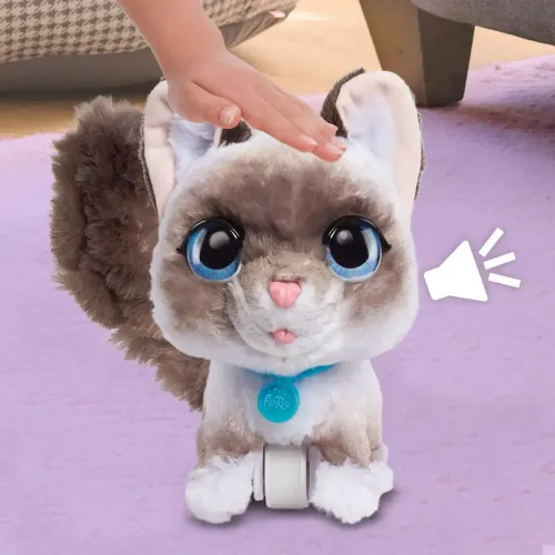 FURREAL Furreal Gatito Wag-A-Lot (Mueve Cola - Interactivo)