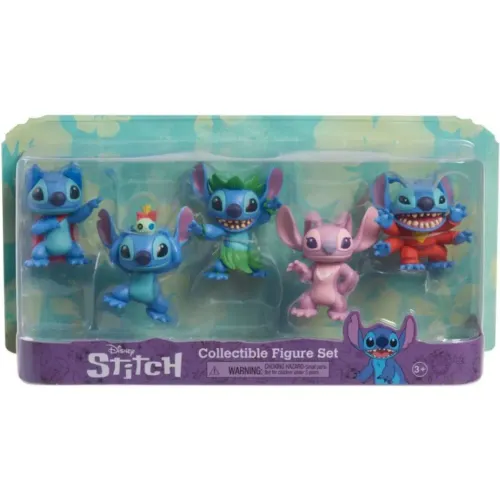 STITCH Set De Figuras Stitch Coleccionables