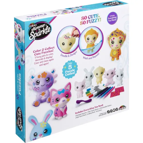 CRAZ ART Set De Decoracion Para Peluches - Shimmer N Sparkle