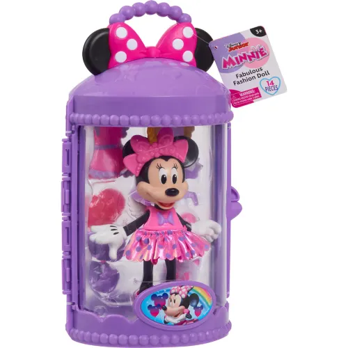 Minnie Mouse Muñeca Minnie Mouse Fabulous Fashion (Fucsia / Lila)Surtido
