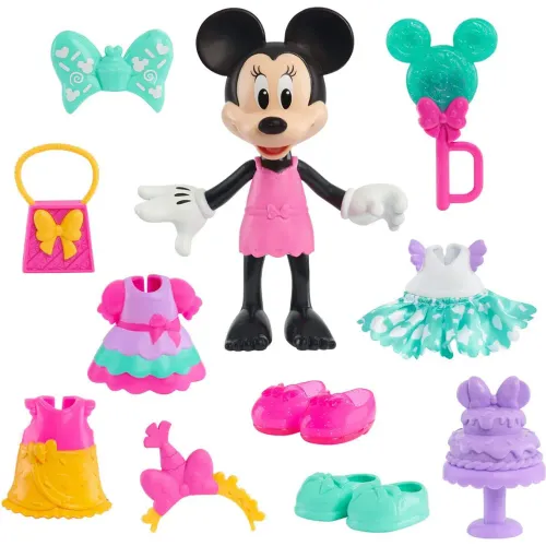 Minnie Mouse Muñeca Minnie Mouse Fabulous Fashion (Fucsia / Lila)Surtido
