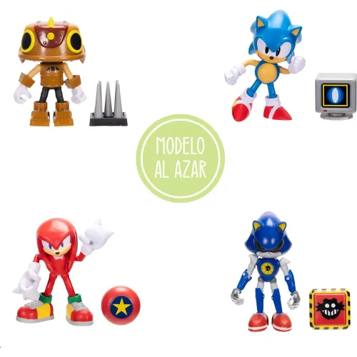 SONIC  modelo Figuras Articulables Con Accesorios - Sonic (Al Azar) 2025112020443079809  
