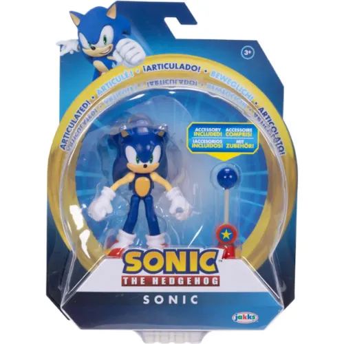 SONIC Figuras Articulables Con Accesorios - Sonic (Al Azar)