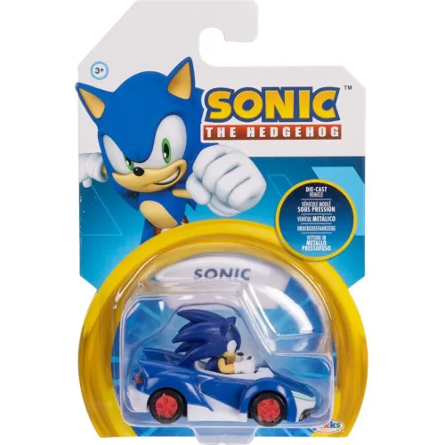 SONIC Sonic 1:64 Die-Cast Vehicles Asst Wave 8 4l
