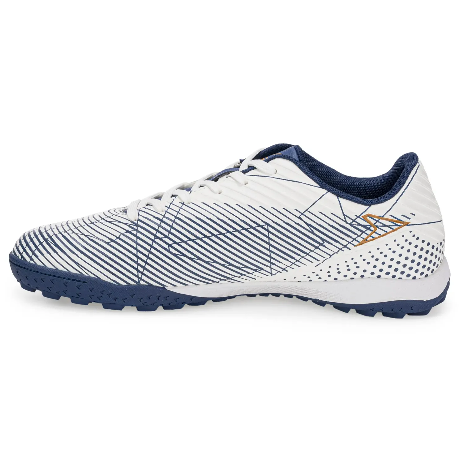 Zapatillas Power De Futbol Hombre Star Tuf color blanco | Platanitos