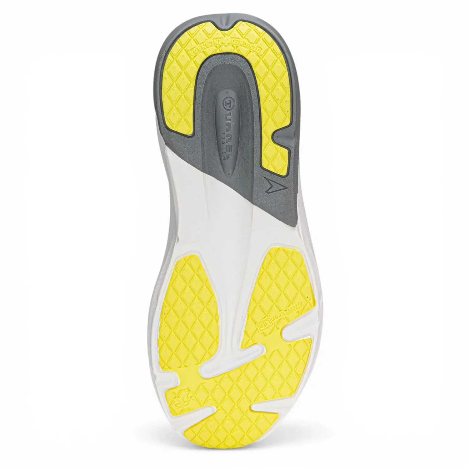 Zapatillas Power Running Hombre Duofoam Max 500 color gris / verde | Platanitos