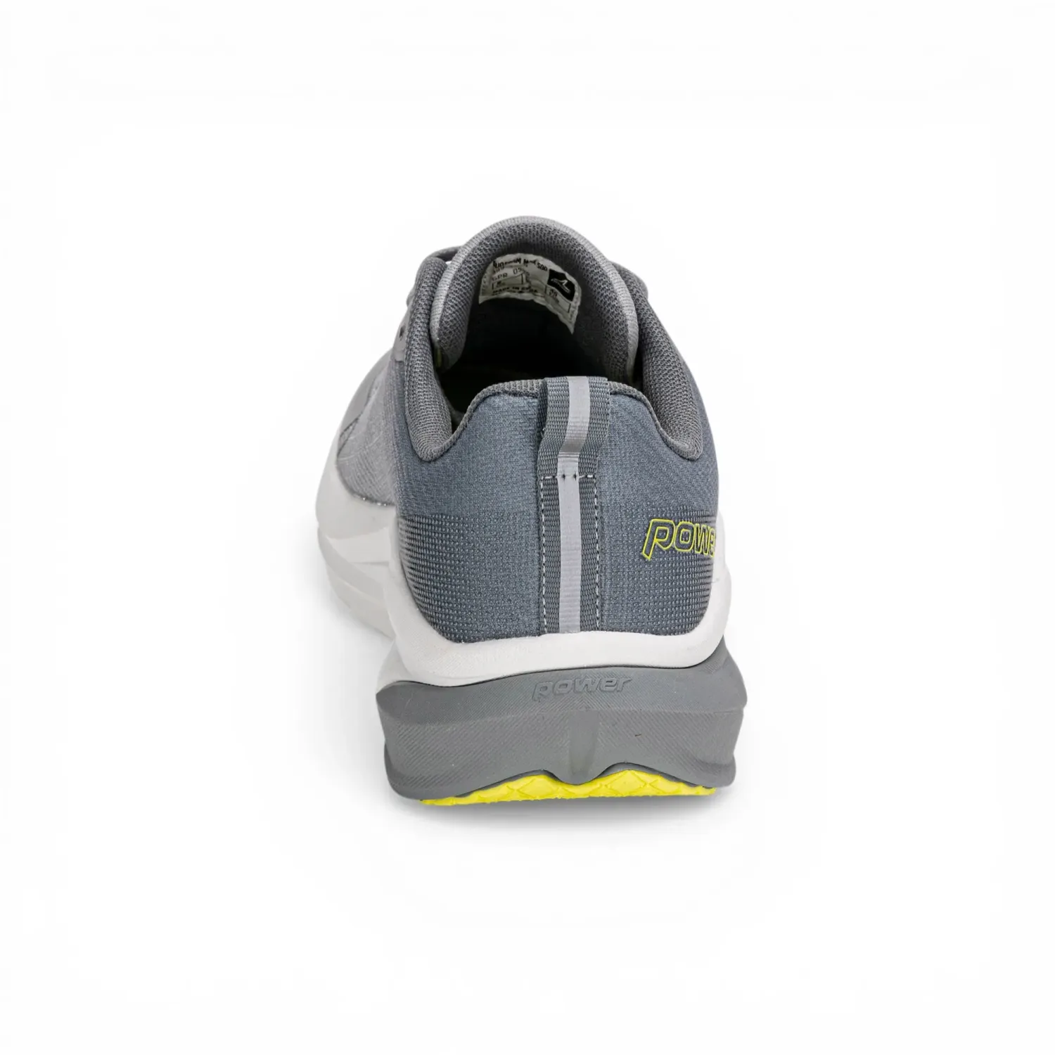 Zapatillas Power Running Hombre Duofoam Max 500 color gris / verde | Platanitos