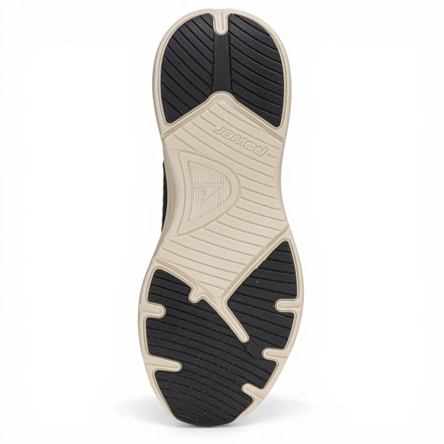 Zapatillas Power Running Hombre Onda color negro / amarillo | Platanitos