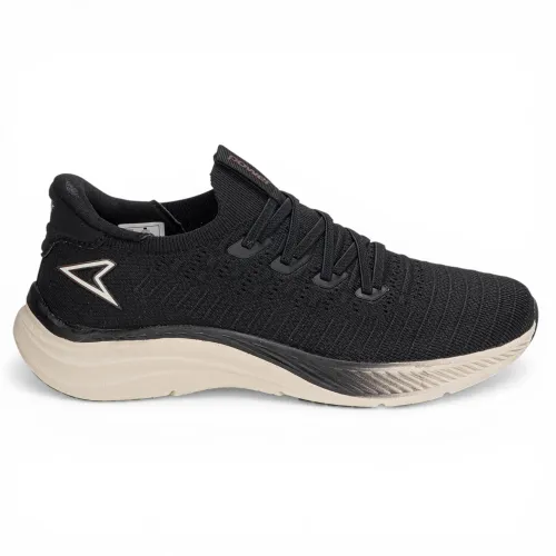 Zapatillas Power Running Hombre Onda color negro | Platanitos