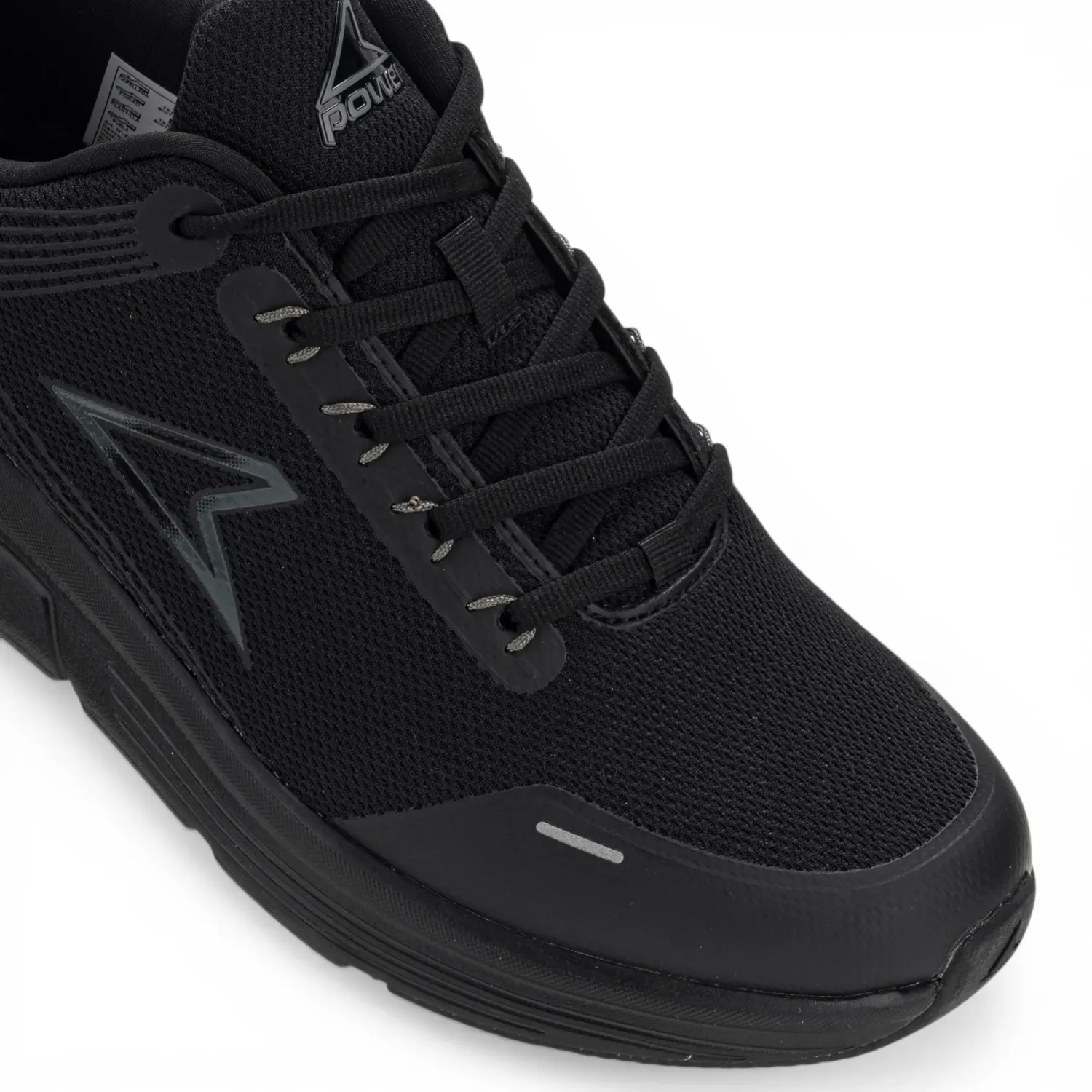 Zapatillas Power Running Hombre Export 100 color negro / plateado | Platanitos