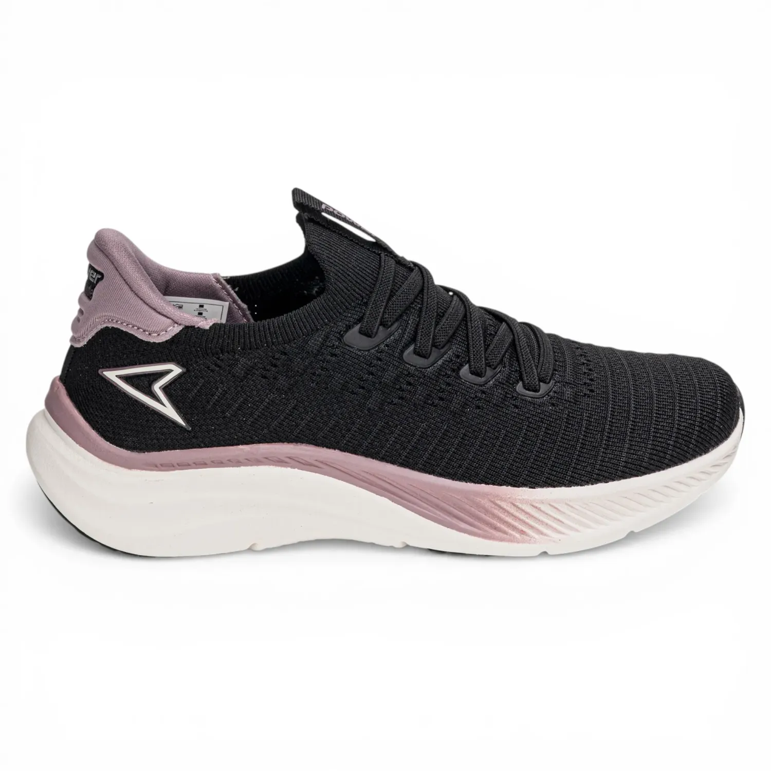 Power Zapatillas Power Running Mujer Onda color negro / morado | Platanitos