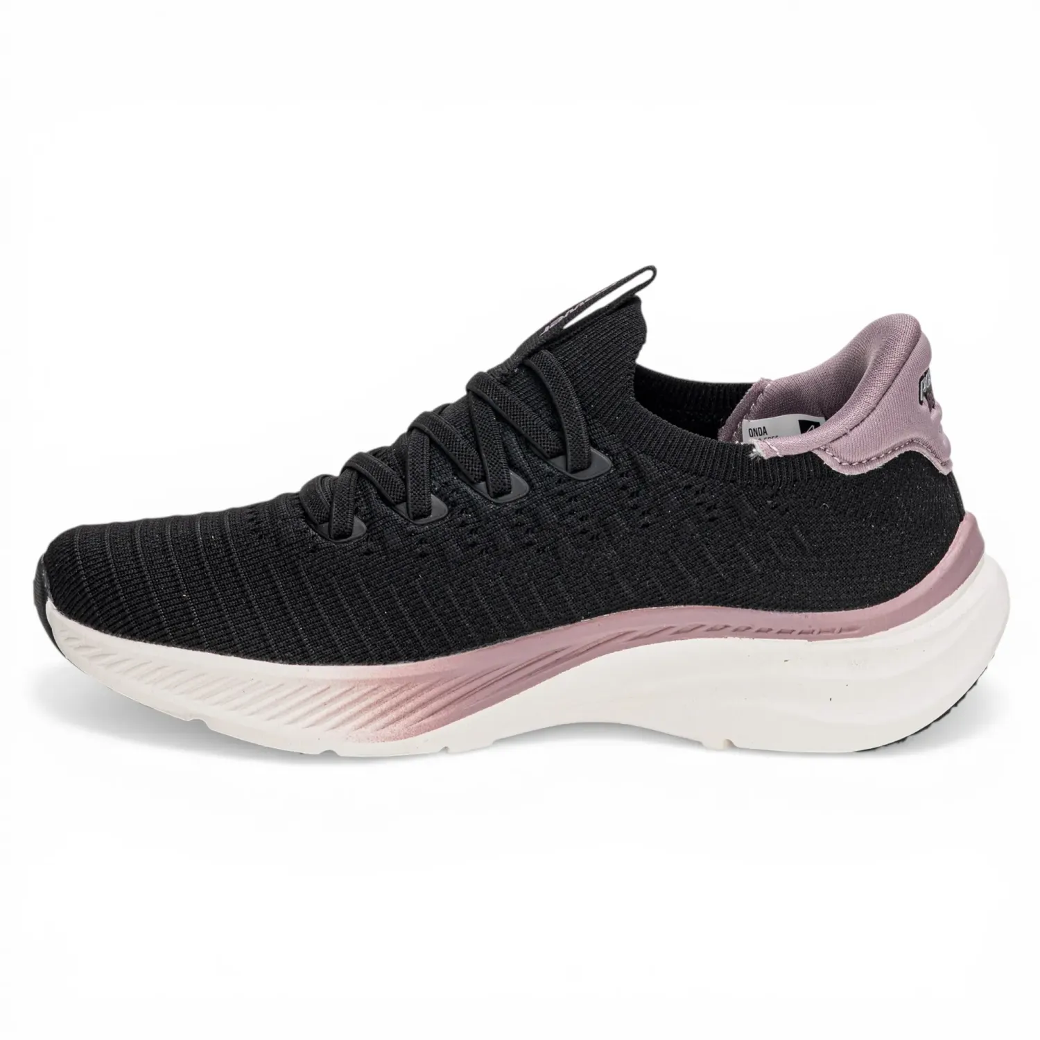 Power Zapatillas Power Running Mujer Onda color negro / morado | Platanitos