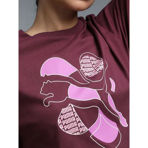 Puma Polo Deportivo Mujer Graphic Relaxed Energy