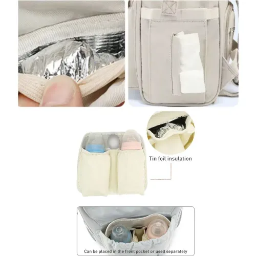 CAREFREE Mochila Unisex Pañalera Carefree